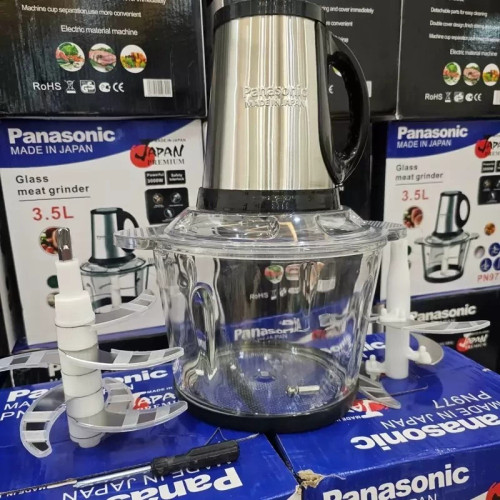 خردکن برقی پاناسونیک 3.5 لیتر 6تیغ استیل و 4تیغ زاپاس