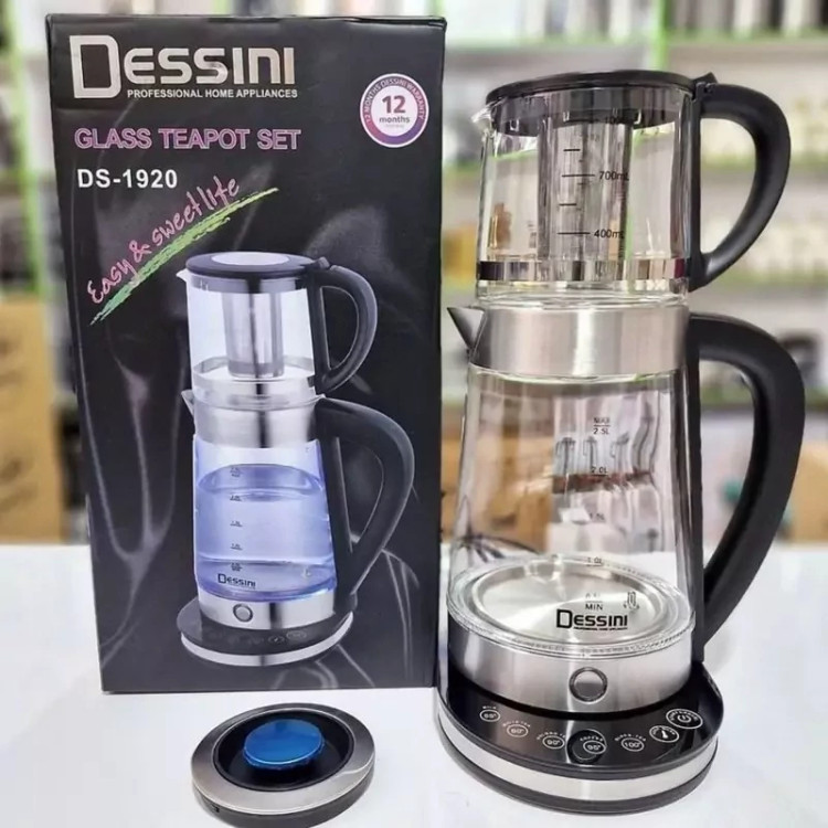 چای ساز لمسی دسینی روهمی (طراحی زیبا) DS-1920 کد ۸۲۸۳