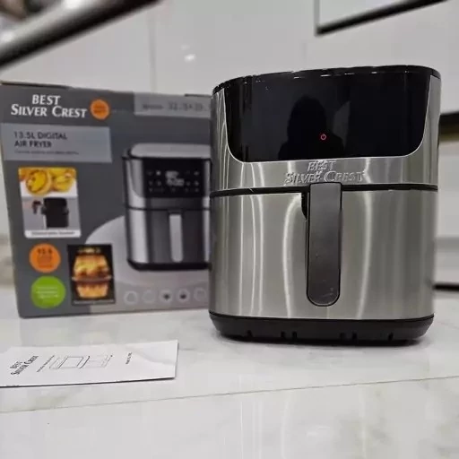 سرخ کن بدون روغن سیلور کرست مدل XL7091 ظرفیت 13.5 لیتری دو المنت