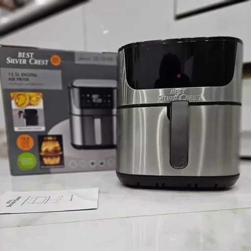 سرخ کن بدون روغن سیلور کرست مدل XL7091 ظرفیت 13.5 لیتری دو المنت