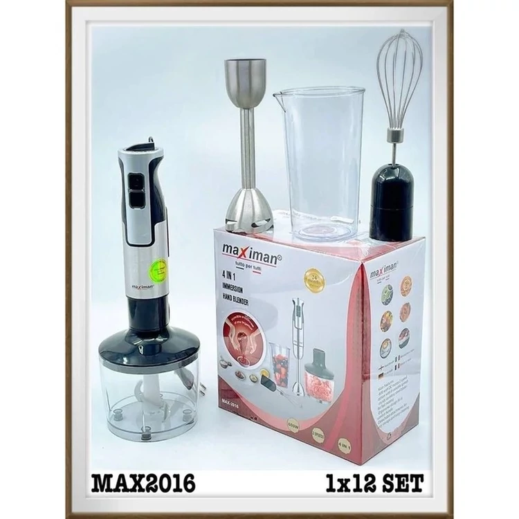 گوشت کوب برقی 4 کاره ماکسیمان مدل MAX-2016 کد ۸۱۱۱