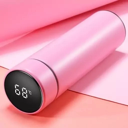 فلاسک هوشمند دماسنج دار مدلUQ ظرفیت 0.5 لیتری