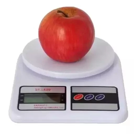 ترازوی آشپزخانه الکترونیک مدل SF-400 با ظرفیت 10 کیلوگرم  کد ۸۰۵۸