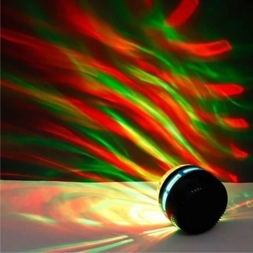 چراغ رقص نور طرح شفق LED Q6 Magic Ball ریموت کنترل کد ۸۰۳۶