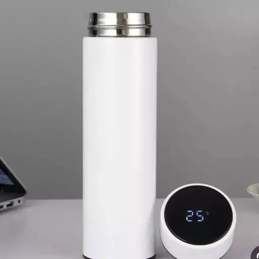 فلاسک هوشمند دماسنج دار ظرفیت 0.5 لیتری