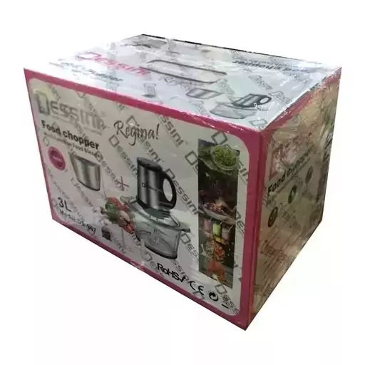خردکن و غذا ساز 3 لیتر دسینی مدل DS 967 کد ۷۹۰۱