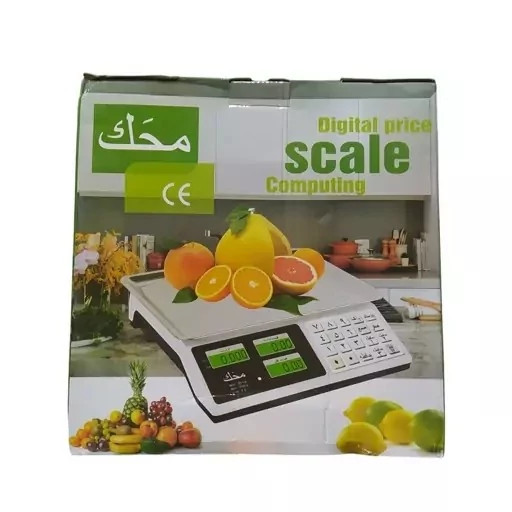 ترازو فروشگاهی محک ظرفیت ۴۰ کیلوگرم با کیبورد استیل