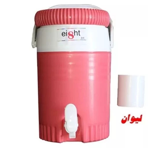 کلمن پلاستیکی ایت ظرفیت ۳ لیتر لیوان دار