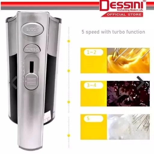 همزن برقی دسینی مدل DS-268 توان ۶۰۰ وات