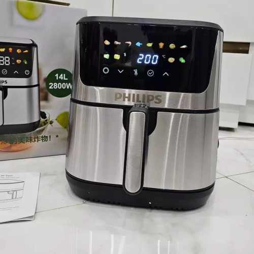 سرخ کن بدون روغن فیلیپس دو المنت 14 لیتر با سبد جداشونده دوازده برنامه منو رنگی