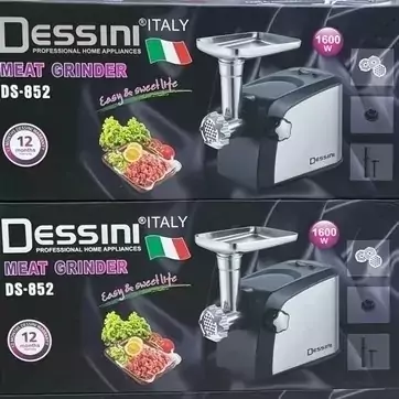 چرخ گوشت ایتالیایی دسینی 1600 وات مدل DS-852 کد ۷۲۰۲