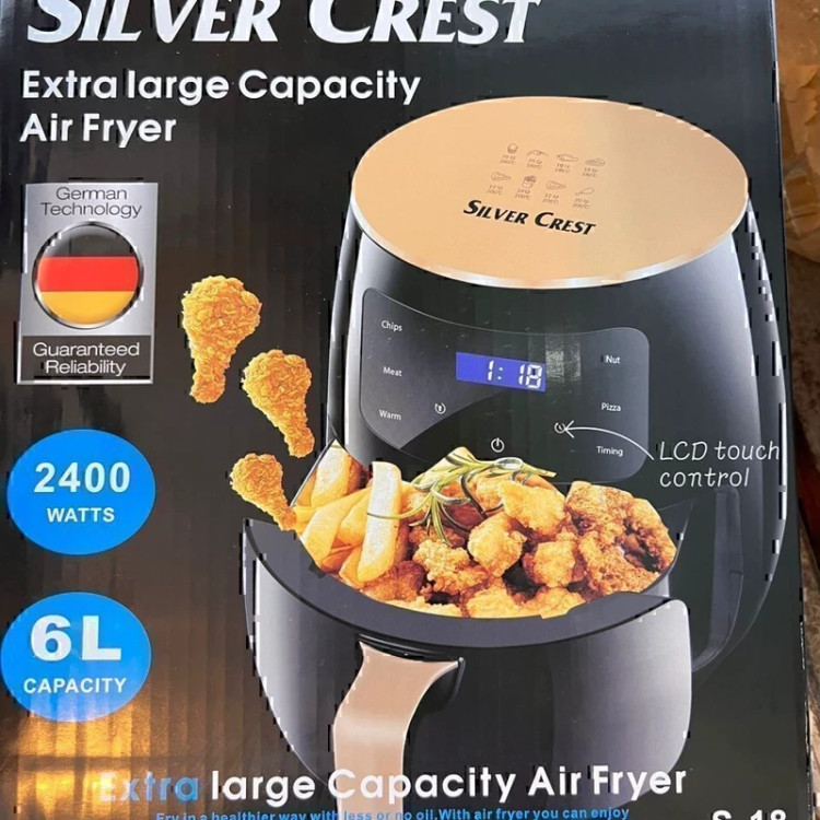 سرخ کن رژیمی 6 لیتر برند سیلور کرست مدل Silver Crest S-18 کد ۷۱۸۲