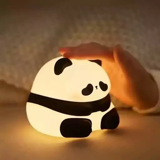 چراغ خواب سیلیکونی پاندا تپل کد ۷۱۵۵