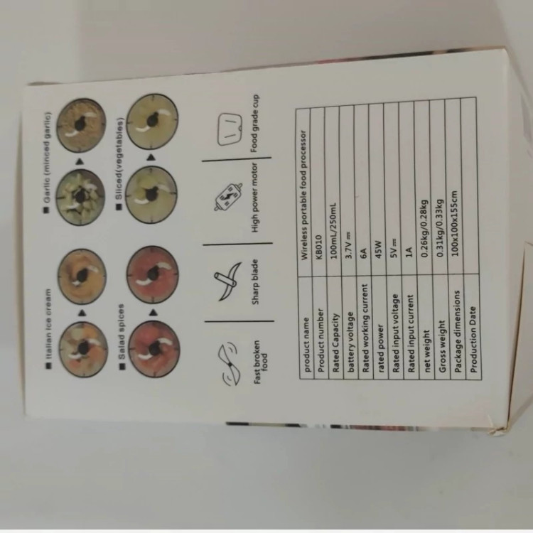 خرد کن مدل intelligent electric garlic machine کد ۷۰۵۷
