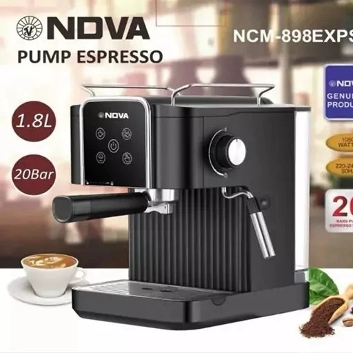 اسپرسو ساز ندوا مدل NCM-898EXPS کد ۷۰۲۶