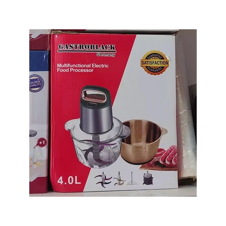 خردکن گاستروبلاک (4لیتر دوکاسه چند کاره موتور سنگین 3000وات) کد ۶۹۸۹