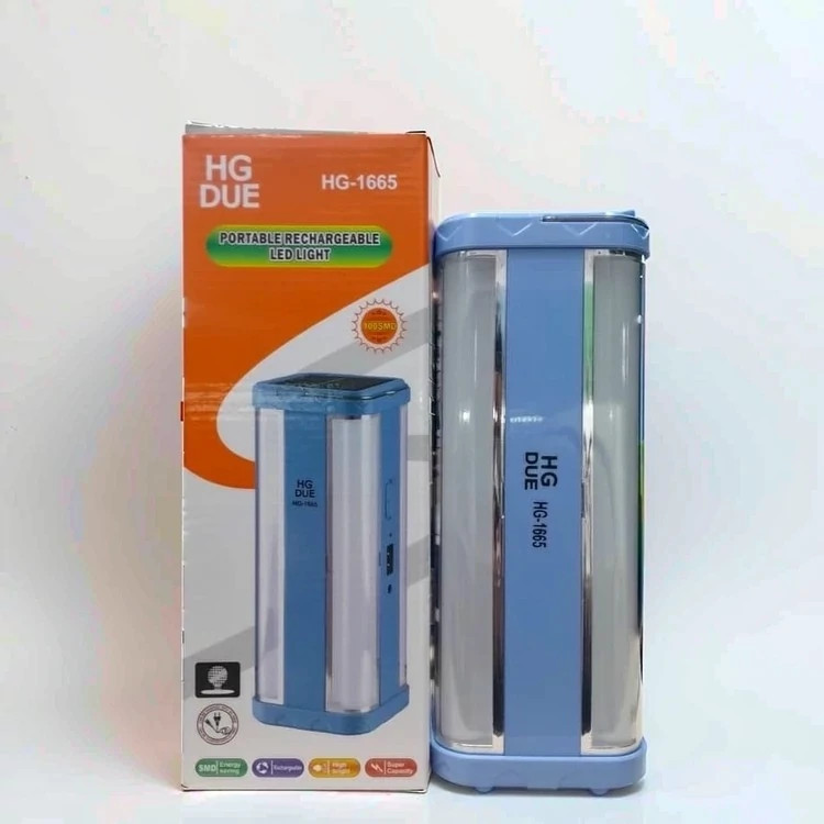 چراغ قوه شارژی HGDUE مدل HG-1665 کد ۶۹۶۷