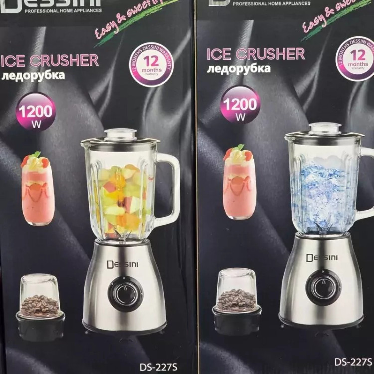 مخلوط کن و آسیاب دسینی (1200w) (پرقدرت) DS-227S کد ۶۸۹۶