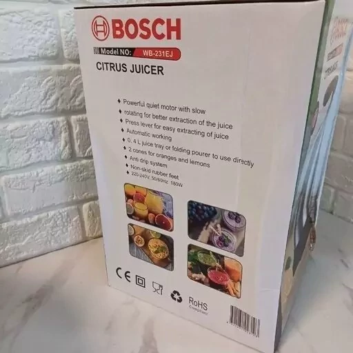 آب مرکبات گیری برقی بوش (حک شده) (اهرمی) (طراحی ارگونومیک) WB-231EJ کد ۶۸۹۵