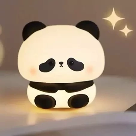 چراغ خواب سیلیکونی پاندا نشسته (اورجینال) کد ۶۸۸۵