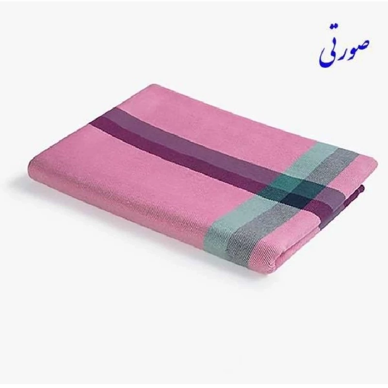 حوله یزدی استخری یزد سایز 160 در 110 مدل رنگین کمان حوله استخری حوله مسافرتی کد ۶۸۶۰