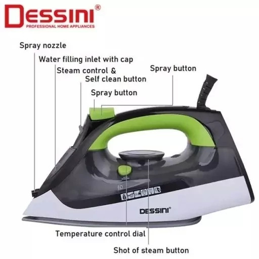 اتو بخار دسینی مدل DS-335 کد ۶۸۵۵