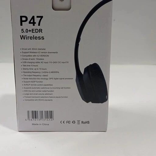 هدفون بیسیم مدل p47 کد ۶۷۸۰