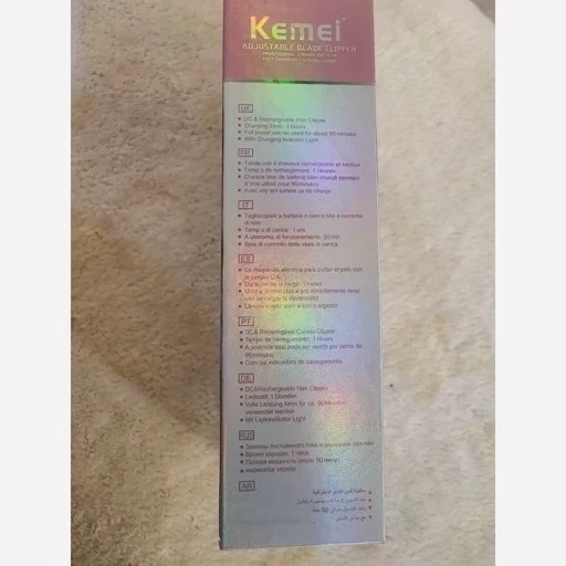 شیور موزن و اپیلاتور اصلاح موی بدن بانوان کیمی مدل KM-113 کد ۶۷۴۶