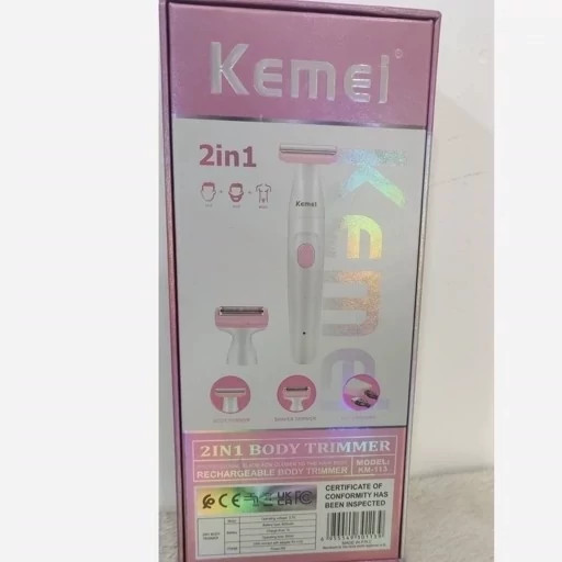 شیور موزن و اپیلاتور اصلاح موی بدن بانوان کیمی مدل KM-113 کد ۶۷۴۶