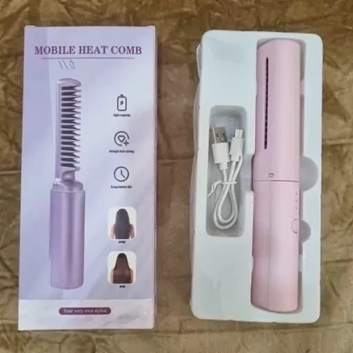 برس حرارتی شارژی mobile heat comb کد ۶۷۳۲