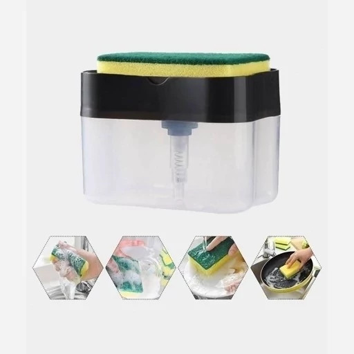 پمپ مایع ظرف شویی Soap Pump Sponge Caddy کد ۶۷۲۷