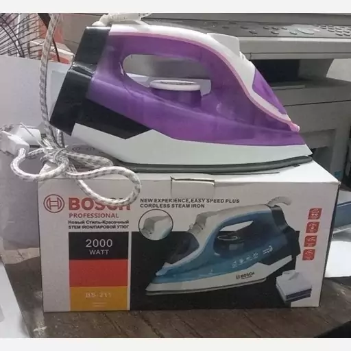 اتو بخار بوش(BOSCH ) مدل BS-211 کد ۶۷۱۲