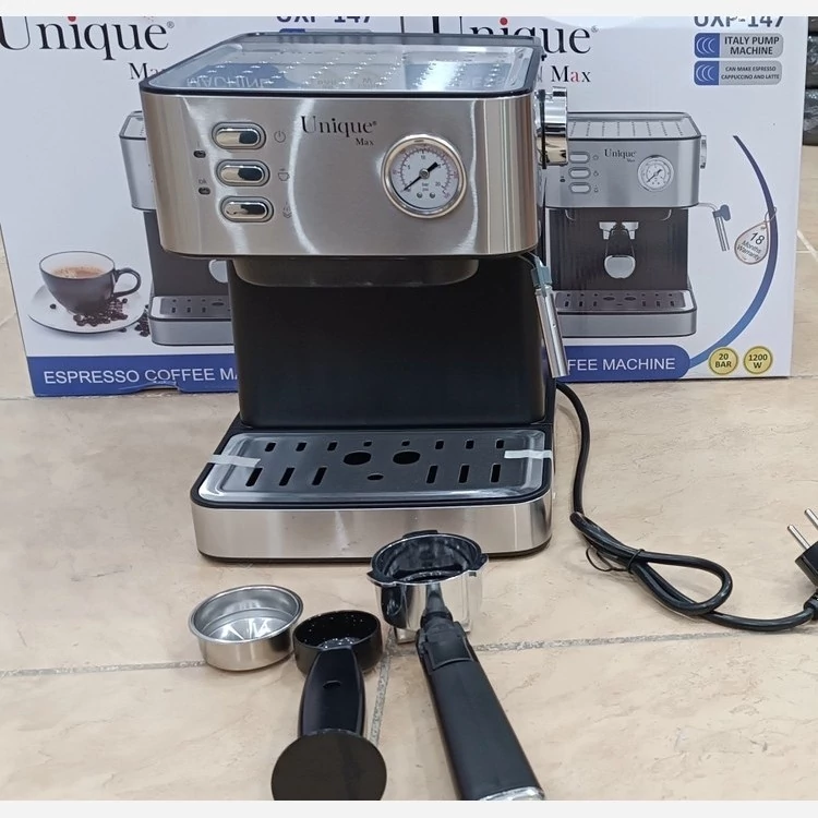 اسپرسوساز (قهوه ساز خانگی) 20 بار یونیک مدل UXP-147 کد ۶۶۸۸