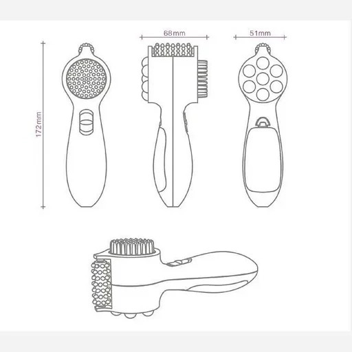 ماساژور ویبراتور برقی مدل Multi-function Brain comfort Massager B09 کد ۶۵۹۰