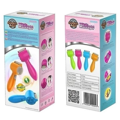 ماساژور ویبراتور برقی مدل Multi-function Brain comfort Massager B09 کد ۶۵۹۰
