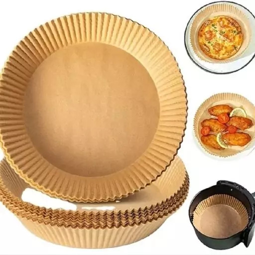 کاغذ روغنی 20 سانتی متر 50 عددی دایره ایی (مدل 4) کد ۶۵۸۴