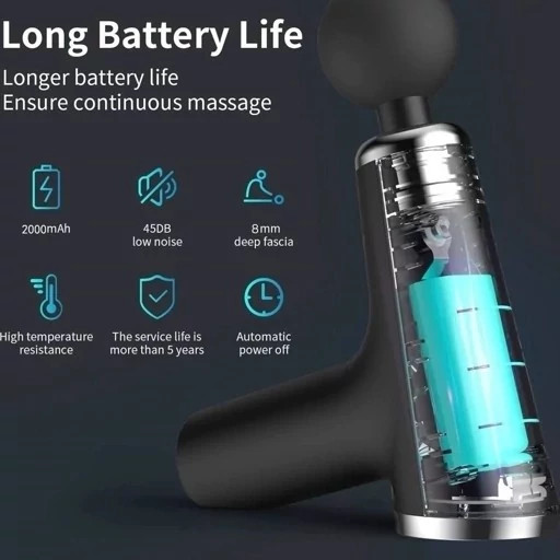 ماساژور تفنگی بلوآیدیا مدل BlueIdea BLD668 کد ۶۵۶۵