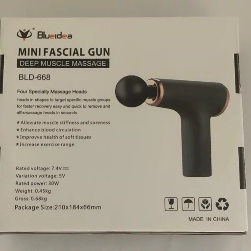 ماساژور تفنگی بلوآیدیا مدل BlueIdea BLD668 کد ۶۵۶۵