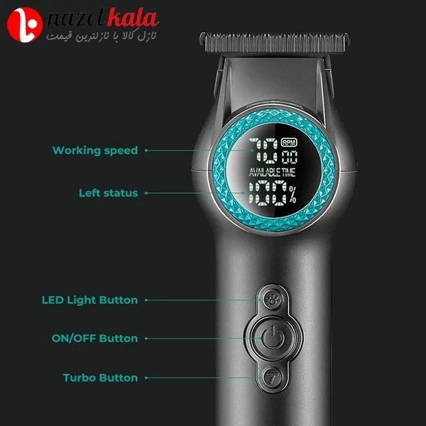 ماشین اصلاح وی جی آر مدل V-990 کد ۶۵۲۴