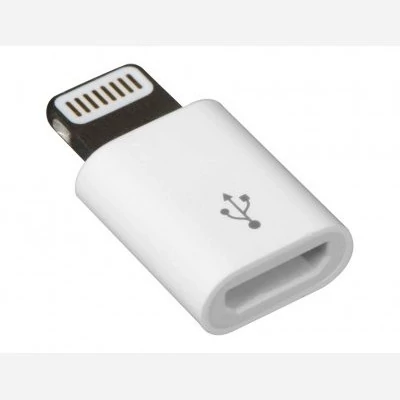 مبدل میکرو یو اس بی به لایتنینگ Micro USB to Lightning  کد ۶۵۰۷