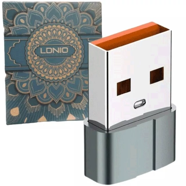 مبدل تایپ سی  به یواس  الدینو  LC150 Portable USB A To  کد ۶۴۷۳