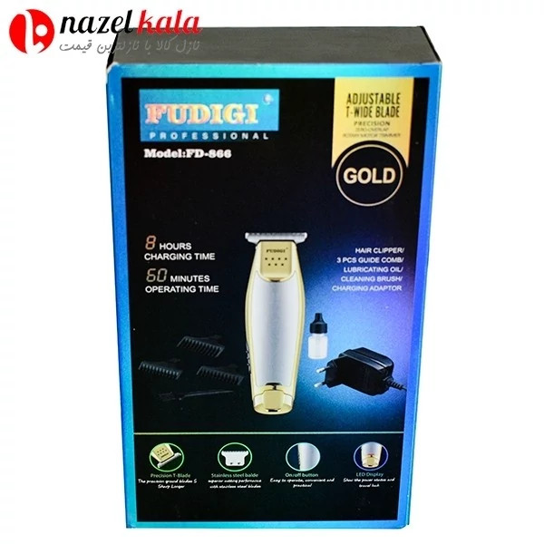 ماشین اصلاح و خط زن فودیجی مدل FD-866 کد ۶۴۵۴