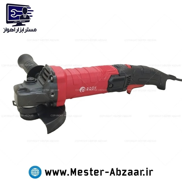 مینی فرز دیمردار 1200 وات صنعتی دسته بلند کد EDON AG115/1200E کد ۶۴۰۸
