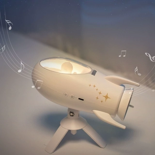 اسپیکر بلوتوثی رومیزی فضاپیما رانمی LJC-199 Runmei C36 Rocket Creative  کد ۶۳۷۸