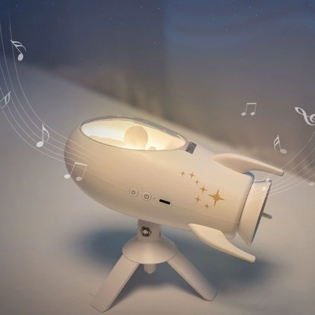 اسپیکر بلوتوثی رومیزی فضاپیما رانمی LJC-199 Runmei C36 Rocket Creative کد ۶۳۷۸