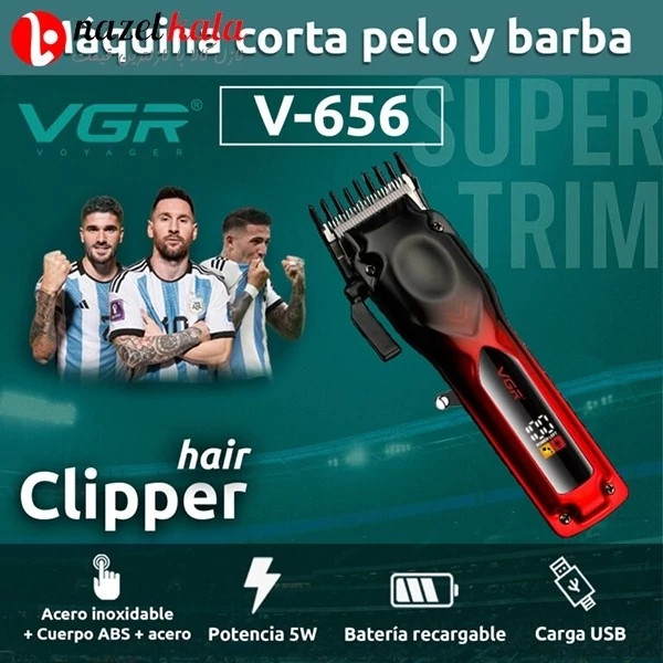 ماشین اصلاح وی جی آر مدل v-656 کد ۶۳۶۲
