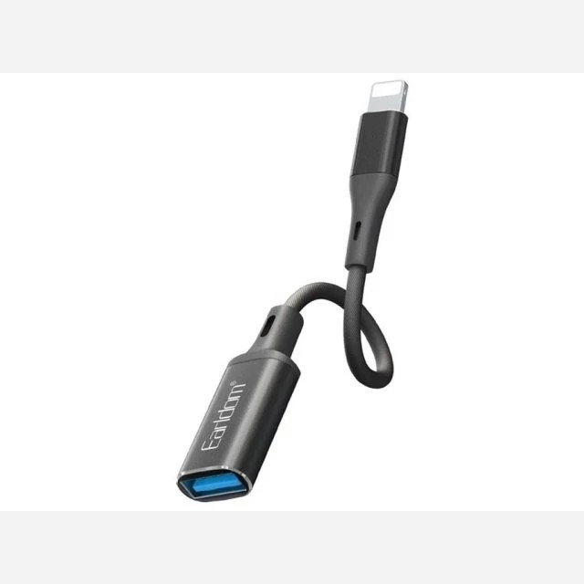 مبدل اوتی جی آیفون یواس بی به لایتنینگ ارلدام EARLDOM ET-OT81 OTG adapter 8 کد ۶۲۸۲