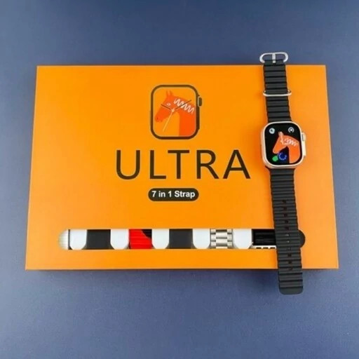 ساعت هوشمند8 الترا مدل 8ULTRA MAX 7 IN 4 STRAP کد ۶۲۷۶