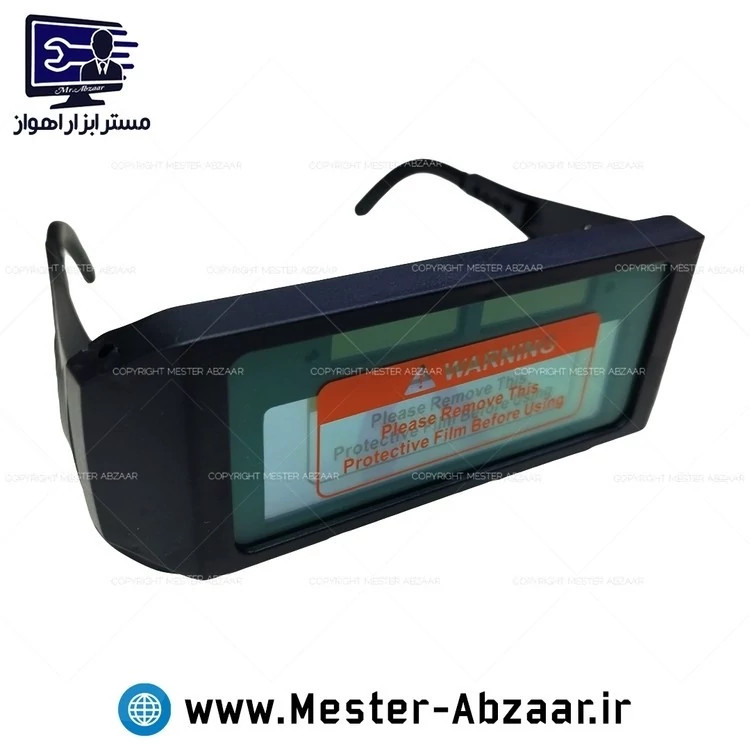عینک جوشکاری اتوماتیک برند اصلی و قدیمی ادون مدل شیشه عینک اتومات EDON TX-019 عینک جوشکاری ادون، ساخته شده از مواد PVC کد ۶۱۶۱