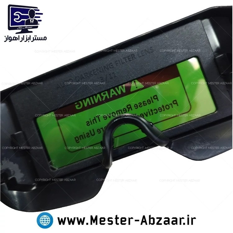 عینک جوشکاری اتوماتیک برند اصلی و قدیمی ادون مدل شیشه عینک اتومات EDON TX-019 عینک جوشکاری ادون، ساخته شده از مواد PVC کد ۶۱۶۱